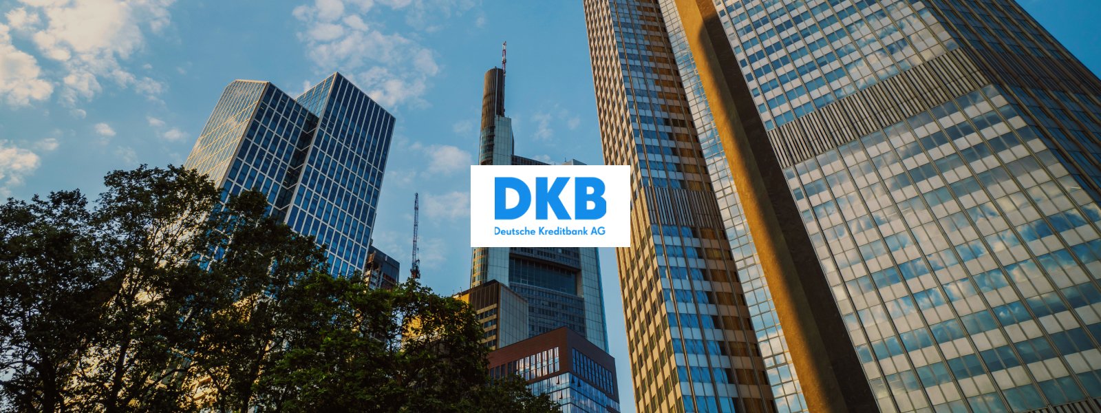 DKB Banking-Skyline Vertragsbaustein